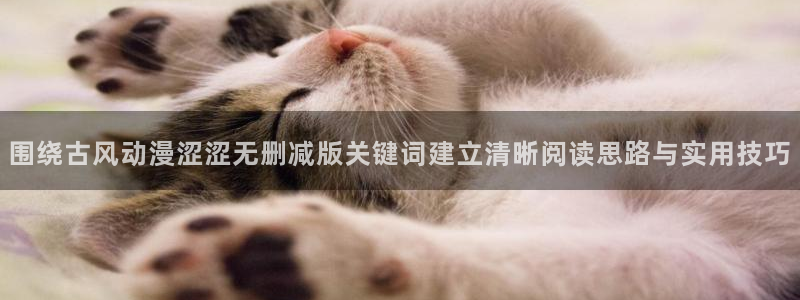 终末的后宫动漫完整版观看：围绕古风动漫涩涩无删减版关键词建立清晰阅读思路与实用技巧